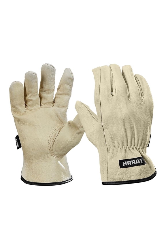 Pigskin Leather Work Gloves Large (2 Pair)