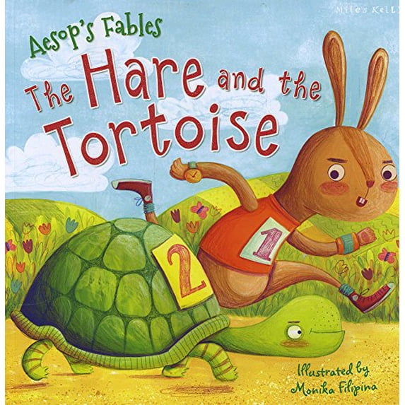 Pre-Owned Pre-Owned Aesop's Fables The Hare and the Tortoise Picture Book for 2 Years Olds to 6 Year Olds Paperback