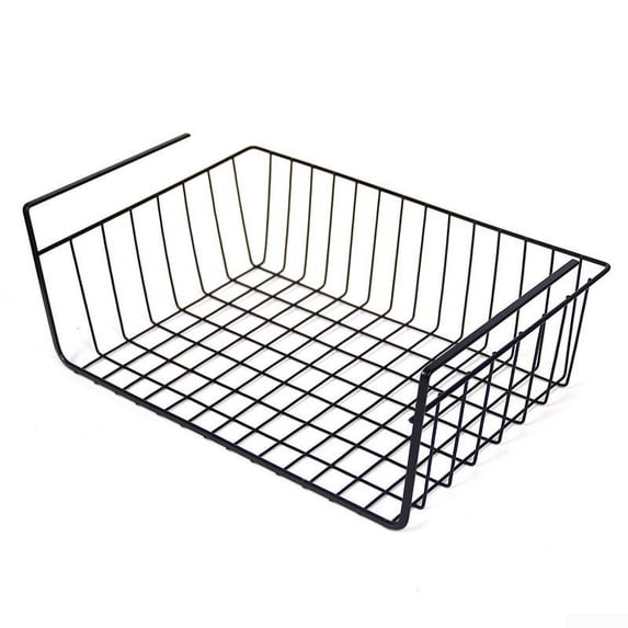 HARFELL Under Shelf Basket Rack Storage Organizer Holder for Kitchen Pantry