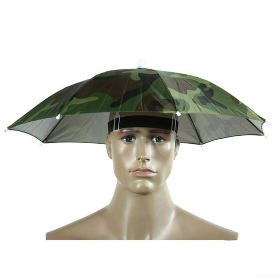 HARFELL Universal Adult Kids Umbrella Hats Caps Outdoor Sun Shade Camping Fishing Hiking