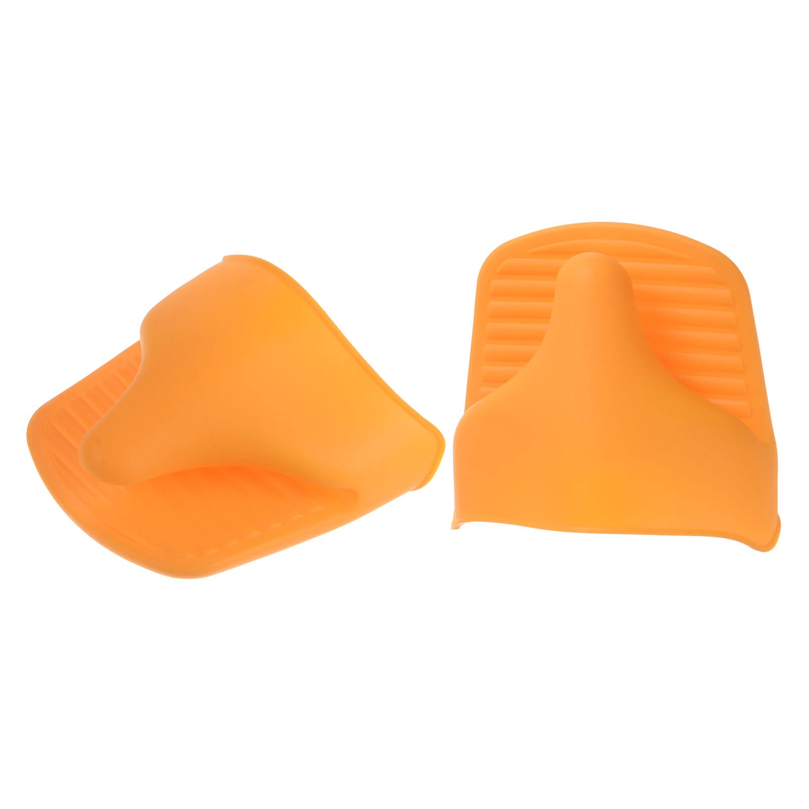 HARFINGTON 2pcs Silicone Oven Gloves, Heat Resistant Mini Pot Holder