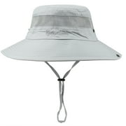 HARGLESMAN Men Sun Hat Sun Protection Wide Brim Bucket Hat Waterproof Foldable Boonie Hat