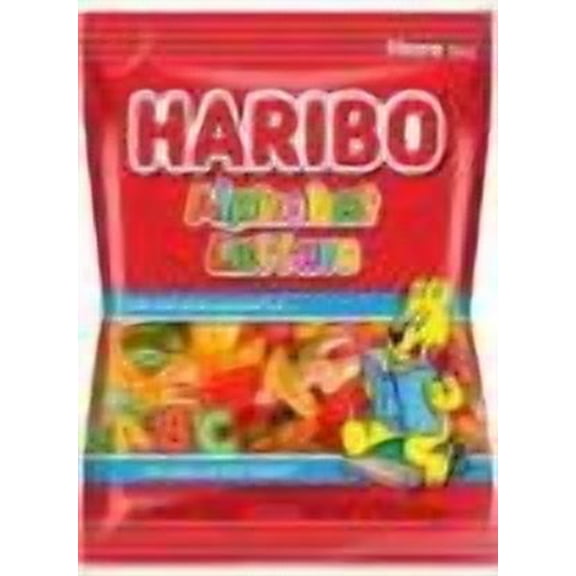 HARIBO 5 Oz. ALPHABET LETTERS Case Of 12 DELICIOUS