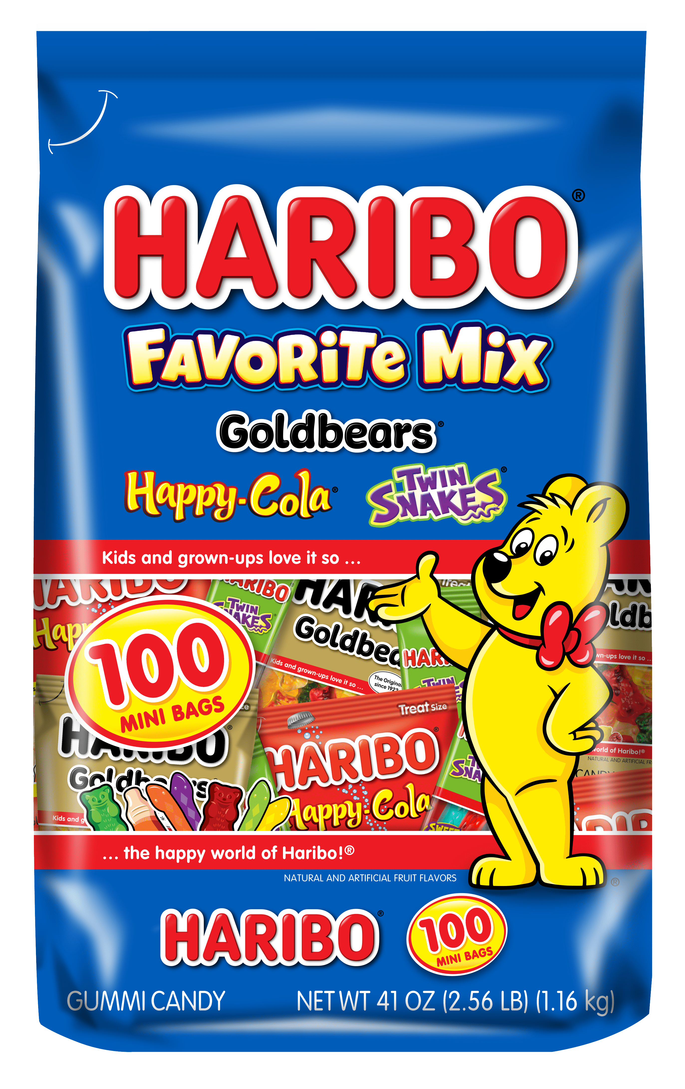 【在庫限り】 Assorted Mix Favorite HARIBO Flavor Candy Gummy Shape and ジャケット・アウター