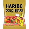 thumbnail image 1 of HARIBO Gold-Bears Gummi Candy - Lemon, Orange, Pineapple, Raspberry, Strawberry - 0.50 oz - 12 / Carton | Bundle of 5, 1 of 2