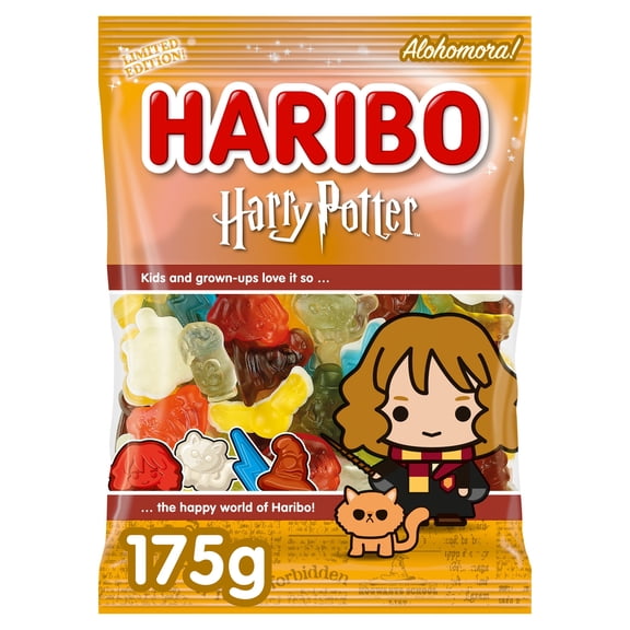 HARIBO Harry Potter Hermione Sweets Share Bag 175g, Imported from Britain