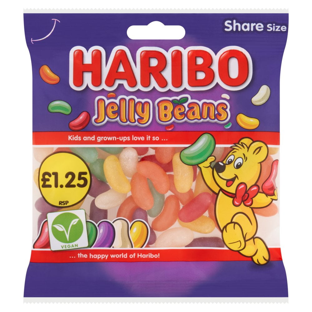 HARIBO Jelly Beans 140g (pack of 12)