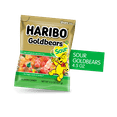 thumbnail image 1 of HARIBO Sour Goldbears feature our original gummi bear flavors with a mildly sour, tangy coating; 4 OZ PACK; 1 pack, 1 of 2
