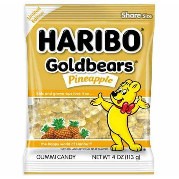HARIBO of America - Goldbears Pineapple 4oz