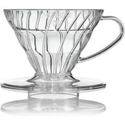 HARIO V60 01 transparent coffee dripper clear coffee drip for 1-2 cups VDR-01T