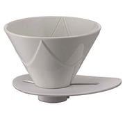 Hario V60 "Mugen" Ceramic Coffee Dripper, Size 02, White