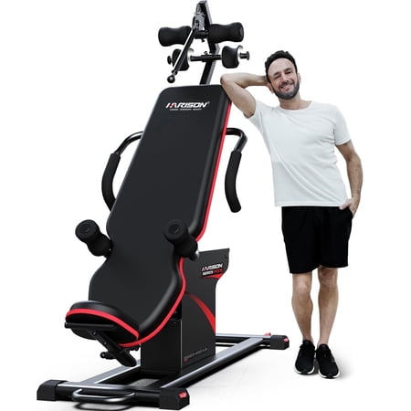 HARISON Electric Inversion Table for Back Inversion Machine with Remote Control, Strength Training Inversion Equipment