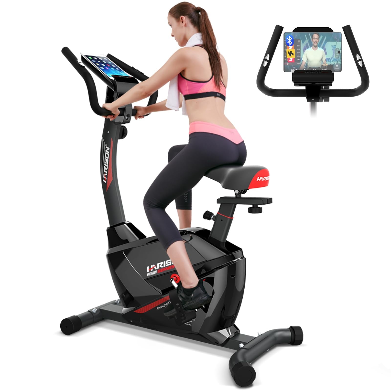 Cardio Equipment Exercise Bike Professional With Large Tablet