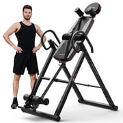 HARISON Inversion Table for Back Pain with 330 LBS Capacity, Heavy Duty Inversion Table Spinal Decompression Equipment for Home Gym
