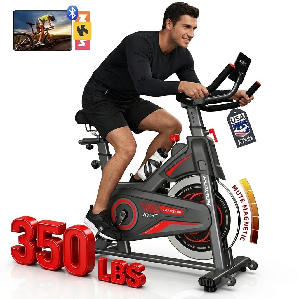 Hit Notion Upright Training X-Bike With Magnetic Resistance