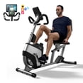 thumbnail image 1 of HARISON Recumbent Exercise Bike for Home 350 lbs Capacity, Stationary Bike with Bluetooth, 1 of 10