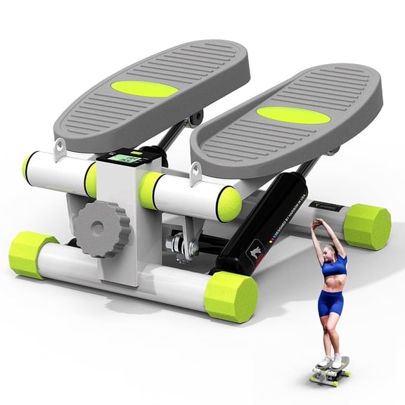 HARISON Stepper Machine for Exericse, Stair Stepper for Home 330LBS Capacity, Aerobic Stepper Exercise with LCD Monitor for Fully Body Workout