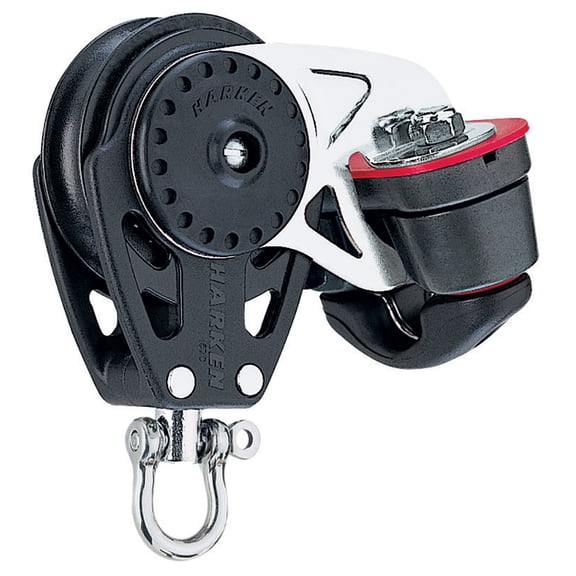4" Harken 40MM Carbo Air Block with Cam Cleat