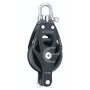 HARKEN Premium Sailing 45mm Single Element Swivel Boat Block w/Becket, 45mm, Part 6231