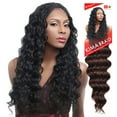 thumbnail image 1 of HARLEM125 SYNTHETIC CROCHET HAIR KIMA BRAID - OCEAN WAVE 20" [2 Dark Brown], 1 of 2