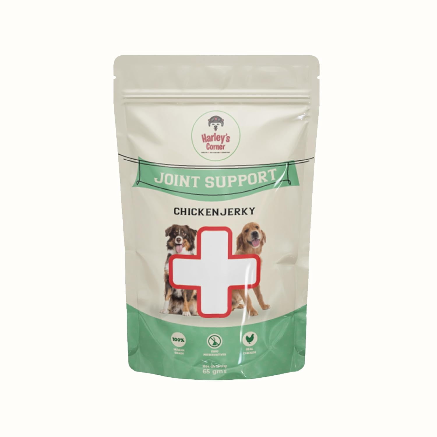 View of HARLEY'S CORNER Jerky - Natural Joint Support Dog Treats with ...