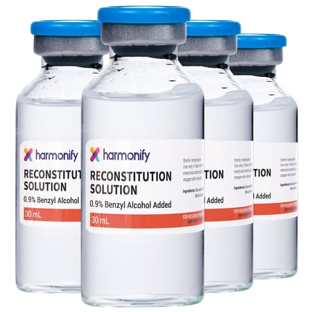HARMONIFY Reconstitution Solution 4-Pack - 30ml - Ultra Clean Glass Vials