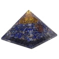 thumbnail image 1 of HARMONIZE Lapis Lazuli Reiki Crystal Energy&nbsp;Healing Spiritual Gemstone Pyramid, 1 of 5