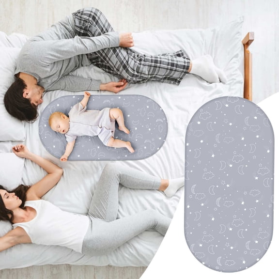 HARPI Baby Simulation Silk Printed Bed Sheet Baby C B 31.5*16.1*3.14in Nylon,Spandex Essential with Soft Texture to Enhance Your Bedding Style