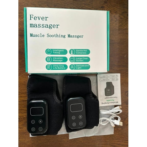 HARPI Foot Massager & Heater  Graphene Ankle Protector, Electric Hot Compress Massager for Ankle & Wrist, Keep Warm Therapy