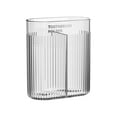 thumbnail image 1 of HARPI Premium Clear Toothbrush Rack Wall Mounted Tooth Brushing Rack For Bathroom Self Adhesive Toothbrush Organizer., 1 of 8