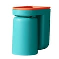 thumbnail image 1 of HARPI Premium Orange Toothbrush Rack Punching Mouthwash Cup Toothbrush Cup Wall Mounted Toilet Storage Box Couple's VAT., 1 of 7