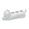 thumbnail image 1 of HARPI Premium White Ceramic Toothbrush Holders Is A Household Bathroom Toothbrush Organizer With Manual Toothbrush Storage., 1 of 6