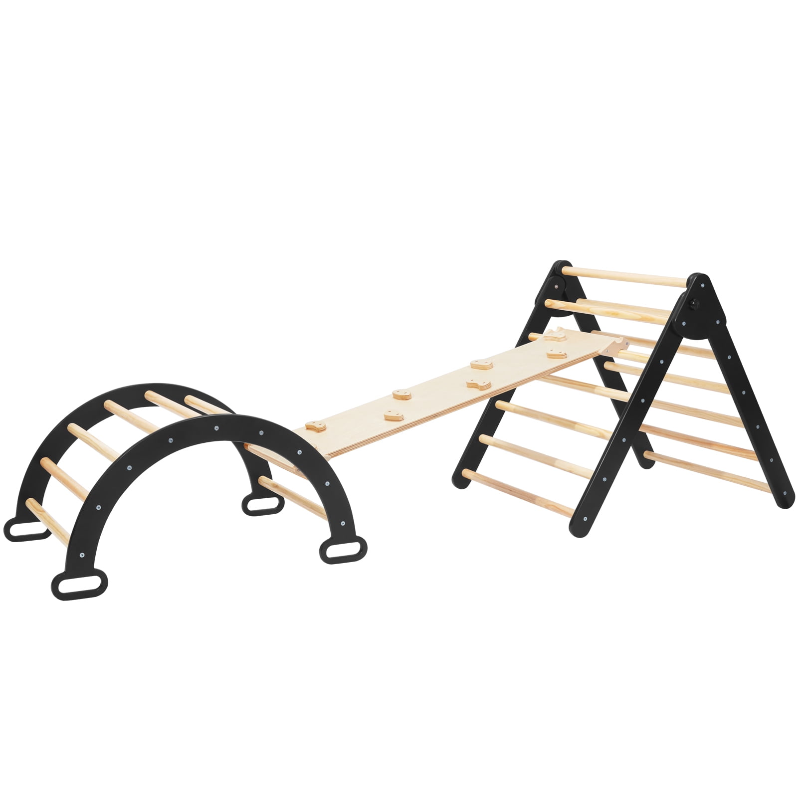 EUROCO Colorful Climbing Toys for Toddlers, Reversible Multifunction