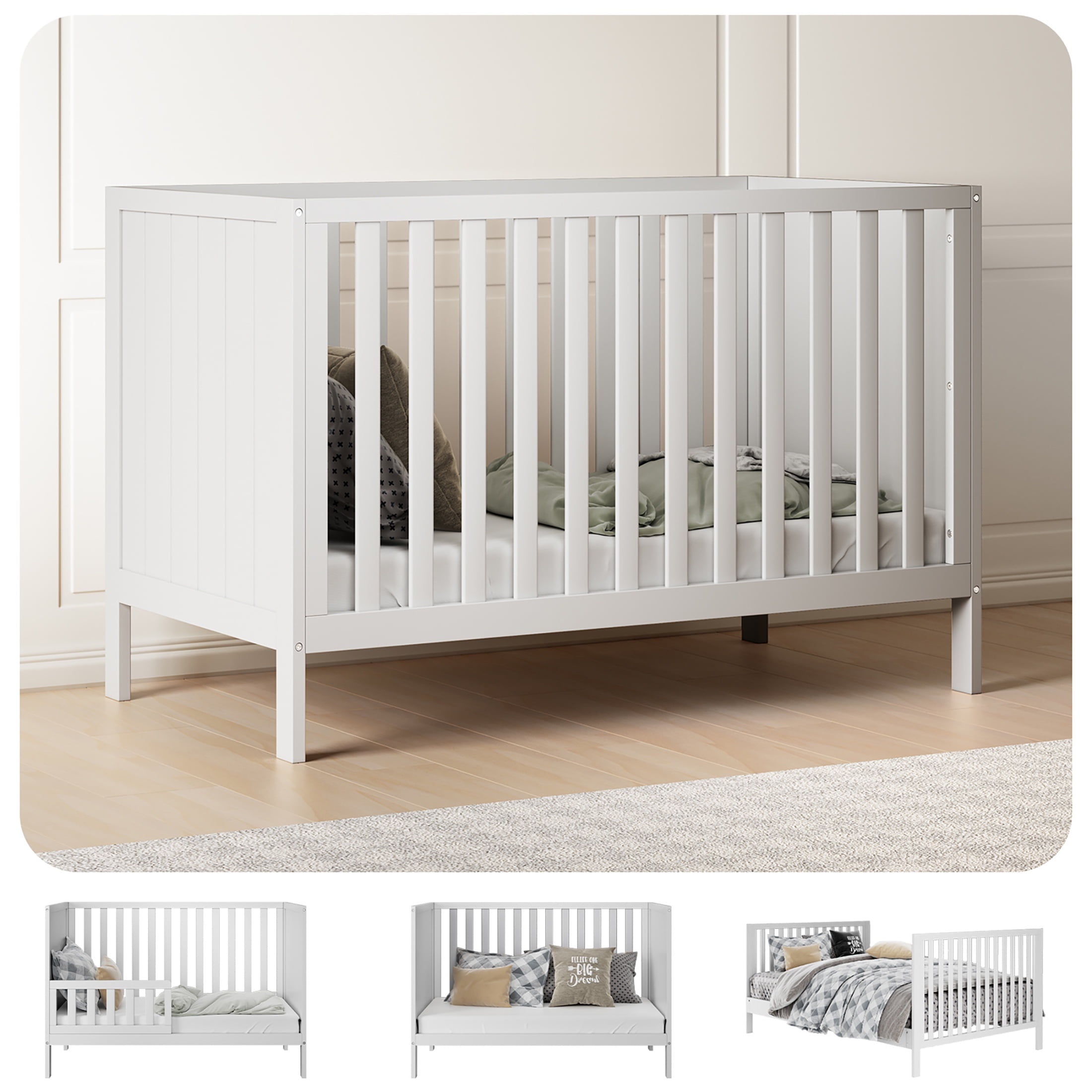 berkley 4 in 1 convertible crib