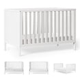thumbnail image 1 of HARPPA 5-in-1 Convertible Baby Crib for Infant to Toddler, White,Greenguard Gold Certified, 1 of 12