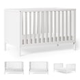 thumbnail image 1 of HARPPA 5-in-1 Convertible Baby Crib for Infant to Toddler, White, 1 of 12