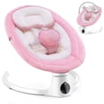 thumbnail image 1 of HARPPA Baby Swing for Girl with Remote Control, 5 Sway Speed, 10 Lullabies, Pink, 1 of 11