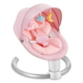 thumbnail image 1 of HARPPA Baby Swing for Infants, Electric Swing with 5 Swing Speeds and 10 Lullabies, Pink, 1 of 8