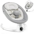 thumbnail image 1 of HARPPA Baby Swing for Infants with Remote Control, 5 Sway Speed, 10 Lullabies, Gray, 1 of 11