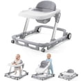 thumbnail image 1 of HARPPA Baby Walker for Babies 6-18 Months, Anti-Rollover, Seat and Height Adjustable, White, 1 of 9