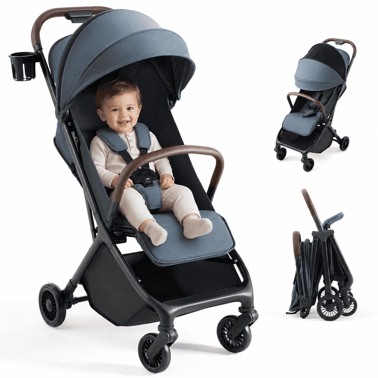 graco premier stroller and car seat Modes Lux (Midtown) Color:SUBTIDAL BLUE butterfly2 seat suspension helps provide Black Leather Mens Work