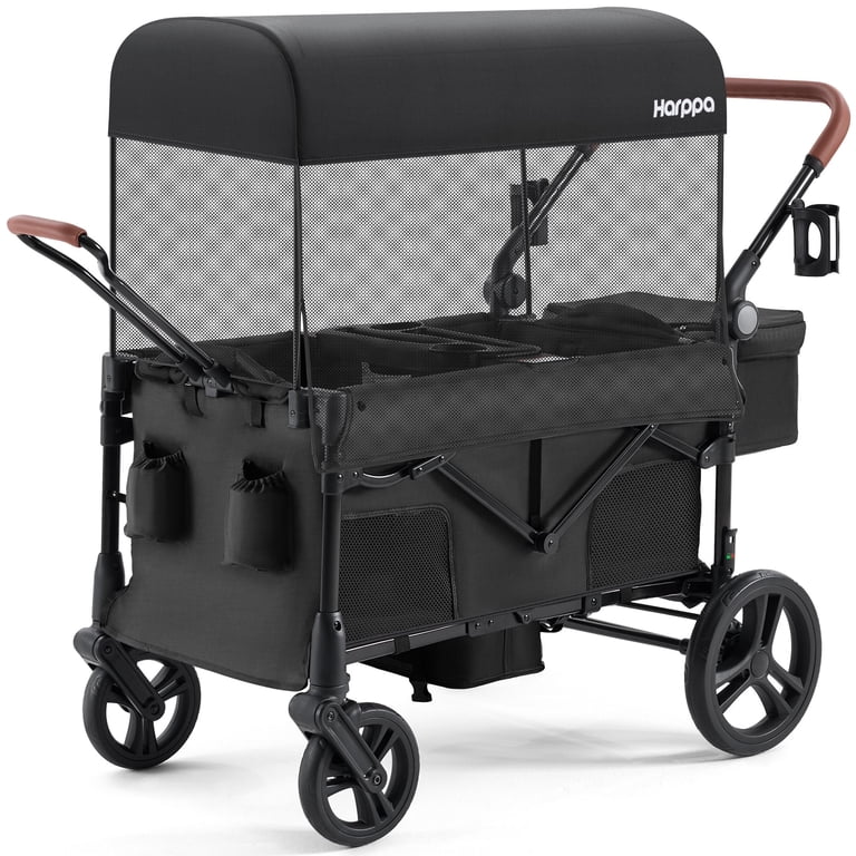 radio flyer convertible stroller wagon with canopy Atlas Stroll 'N Wagon main image 0