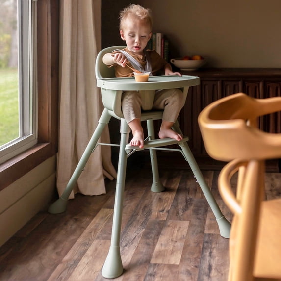 HARPPA 3-in-1 Convertible High Chair for Babies and Toddlers,Green