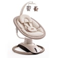 thumbnail image 1 of HARPPA Lumi Electric Baby Swing for Infants with Quiet Motor, 360° Rotating Seat, 3 Swing Modes and 3 Recline Positions, 1 of 11