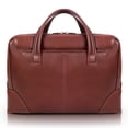 thumbnail image 1 of HARPSWELL | 17” Leather Dual-Compartment Laptop Briefcase, 1 of 10