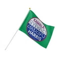 HARRIS 2024 US Presidential Election Double Sided Hand Waving Flag