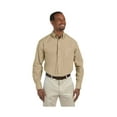 thumbnail image 1 of HARRITON M510 MEN'S 3.1 OZ. ESSENTIAL POPLIN, L, STONE, 1 of 1