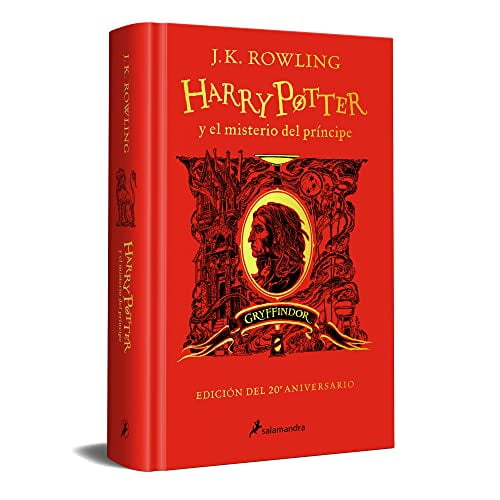 Pre-Owned HARRY POTTER: Harry Potter y el misterio del Prncipe (20 Aniv. Gryffindor) / Harry Potter and the Half-Blood Prince (20th Anniversary Ed) (Series #6) (Hardcover)