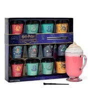 HARRY POTTER Hot Chocolate Gift Set, Color-Changing Cocoa Variety with Reusable Stir Wand, 12 Mini Hot Cocoa Cups