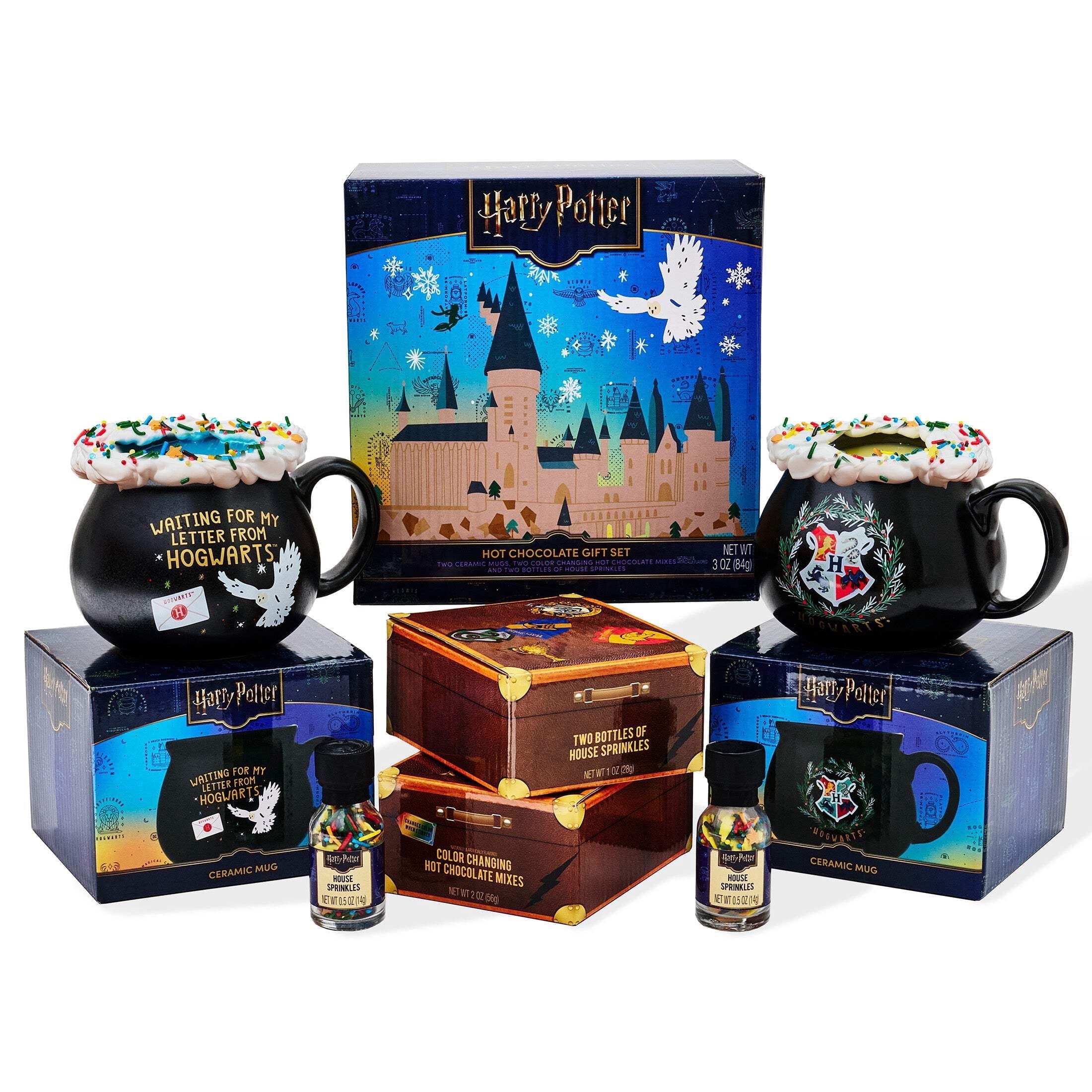 Thoughtfully Harry Potter Hot Chocolate Mug Gift Set, Includes 2